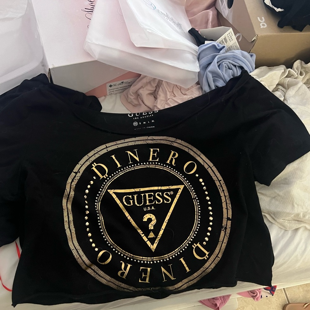 Crop top guess